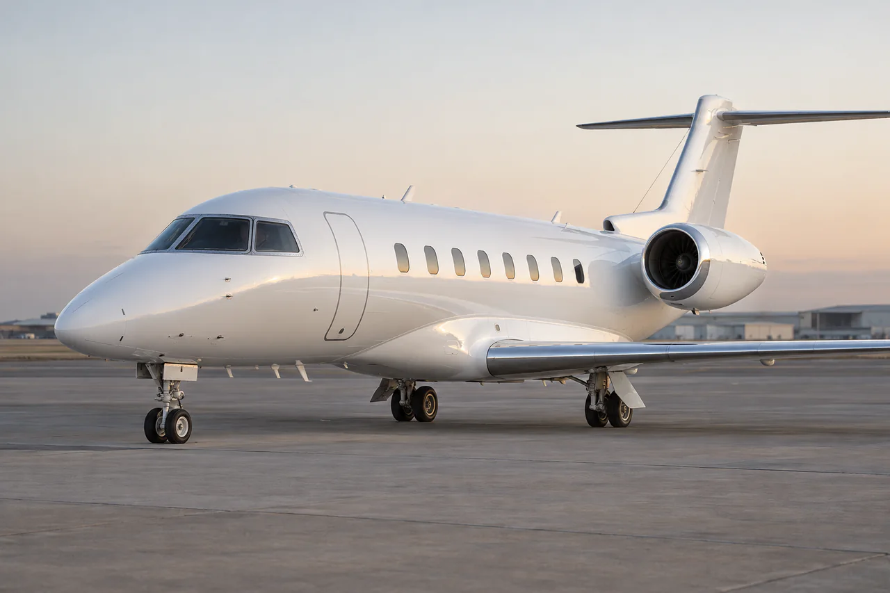 A private aircraft ready for a scenic Cape journey
